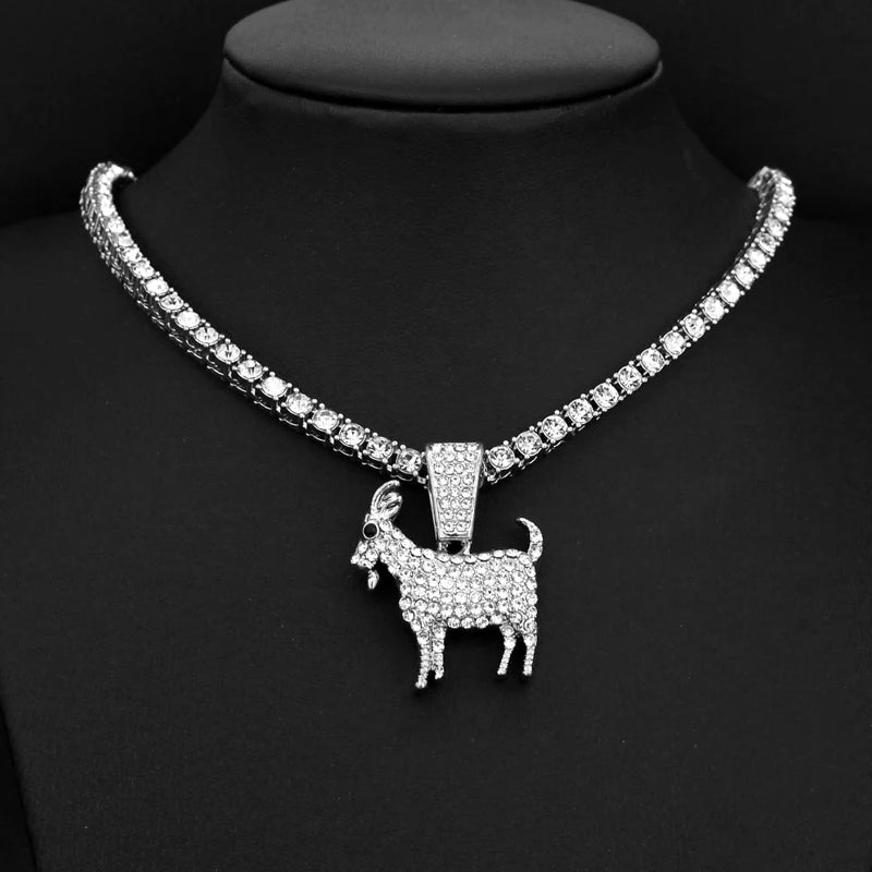 Goat Pendant Necklace