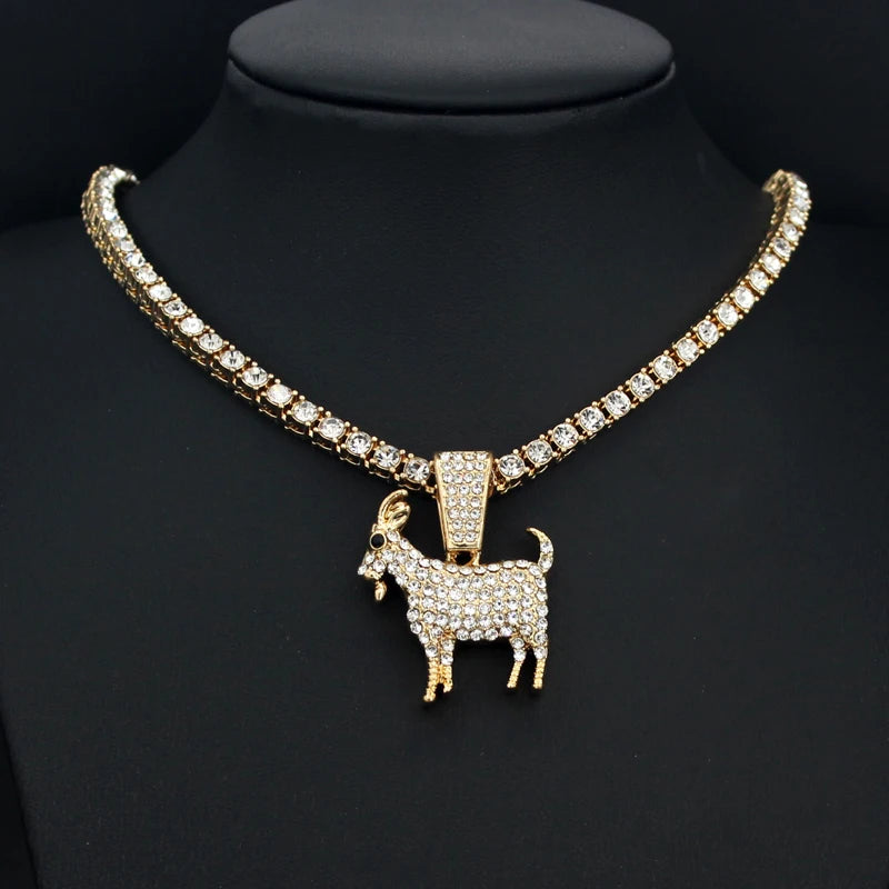 Goat Pendant Necklace