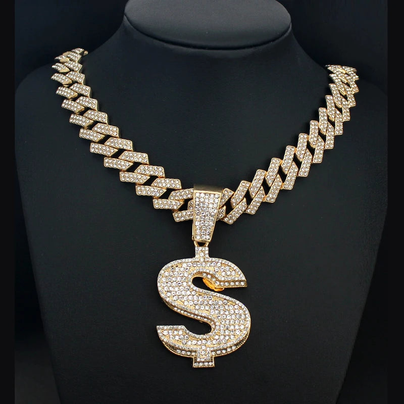 Big Dollar Sign Pendant