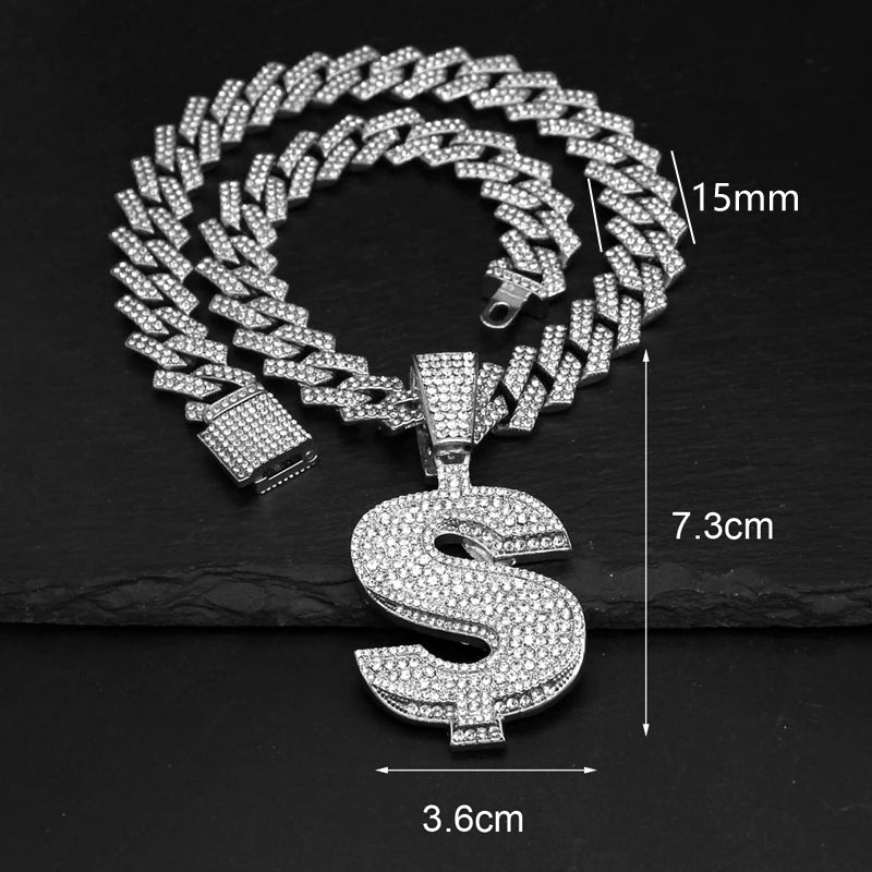 Big Dollar Sign Pendant